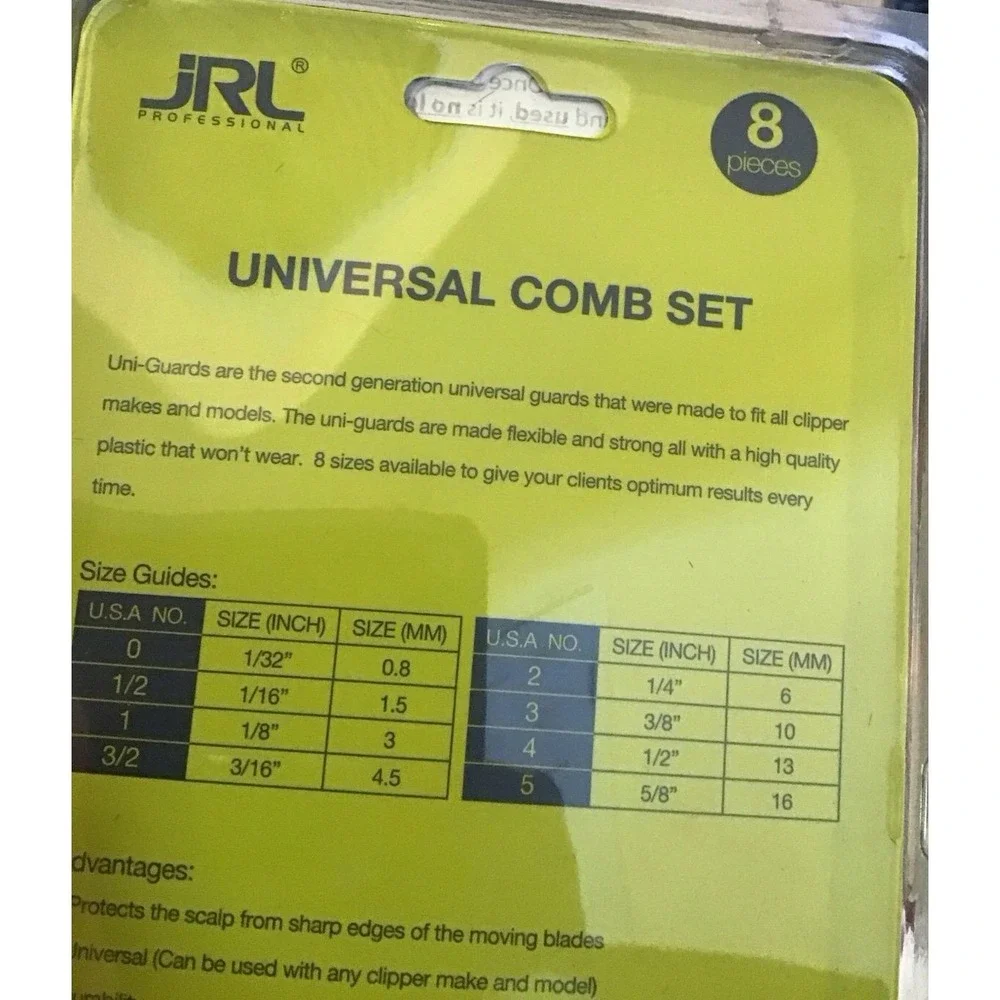 JRL Professional 1090 Cordless Hair Clipper‎ 4 Hour Charge 7 Hour Use